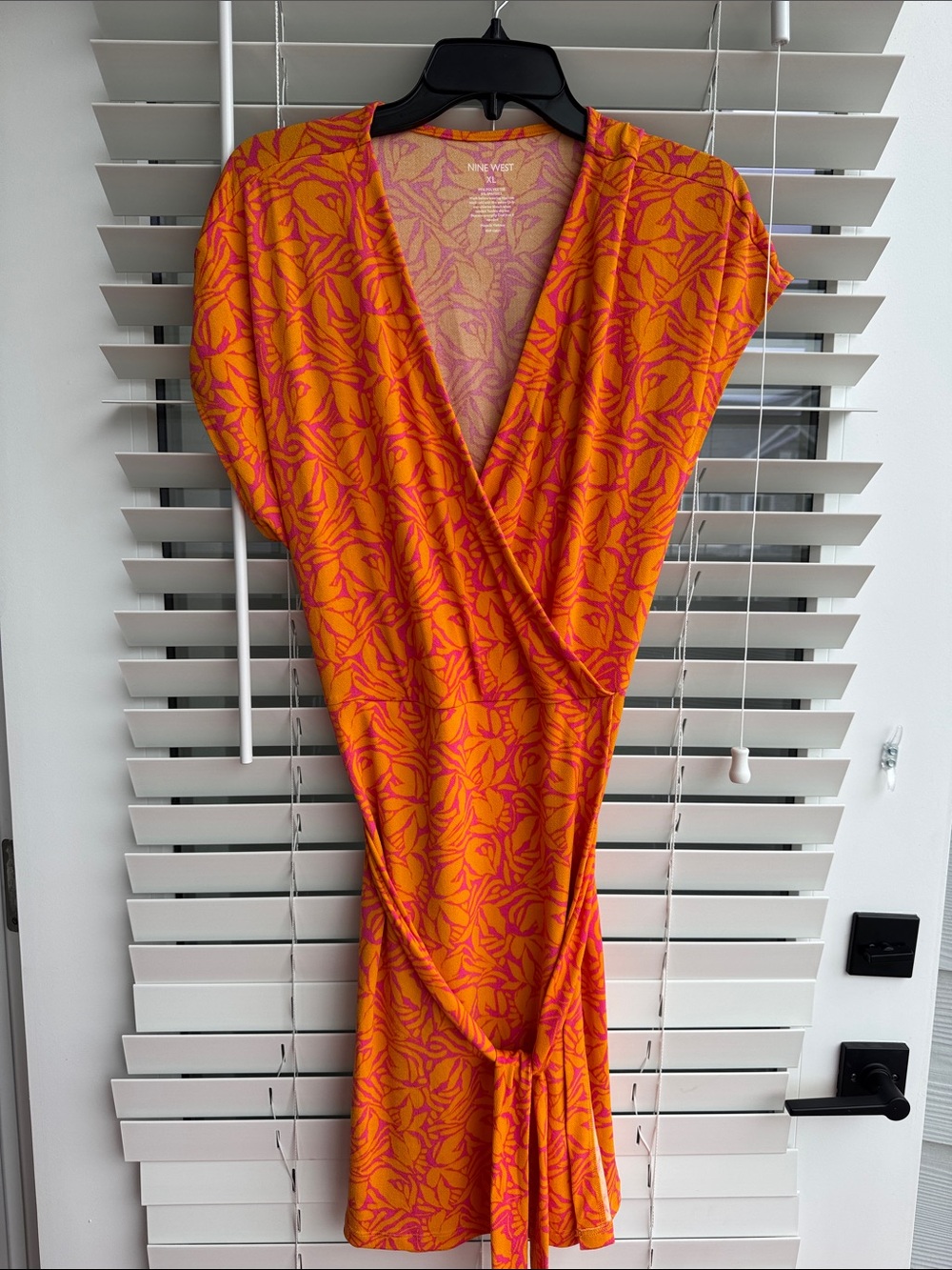 Nine West Faux Wrap Dress